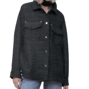 Zara Women's Black Utility Jacket